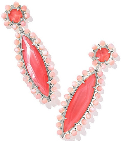 Kendra Scott Genevieve Beaded Statement Drop Earrings