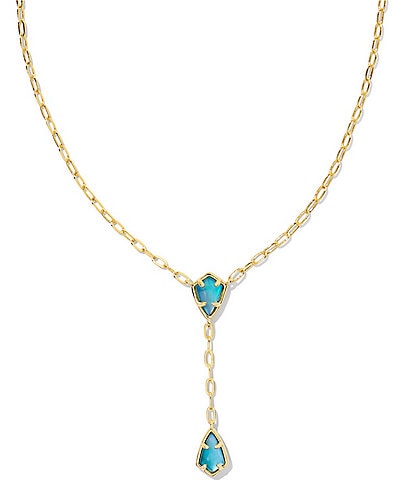 Kendra Scott Gold Camry Y Necklace