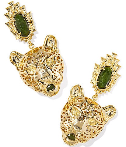 Kendra Scott Maura Jaguar Statement Drop Earrings