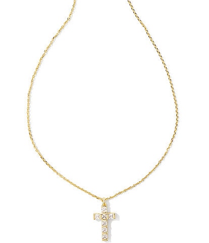 Kendra Scott Gracie Cross Short Pendant Necklace