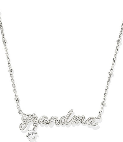 Kendra Scott Grandma Crystal Short Pendant Necklace