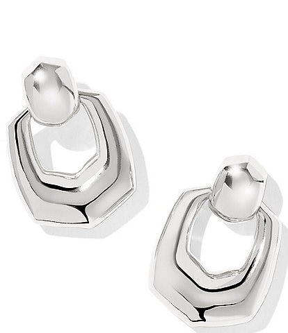 Kendra Scott Kaitlin Open Frame Puffy Drop Earrings