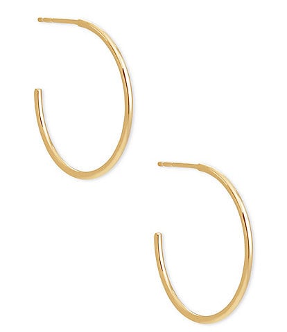 Kendra Scott Keeley 18k Gold Vermeil Small Hoop Earrings