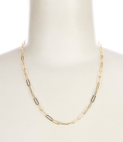 Kendra Scott Large Paperclip Chain Necklace