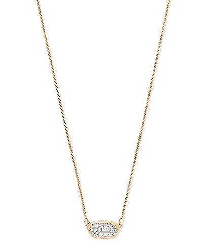 Kendra Scott Lisa 14K Diamond Pendant Necklace