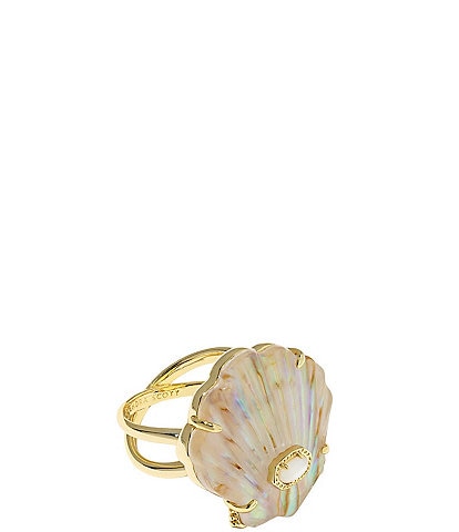 Kendra Scott Lucia Shell Cocktail Ring