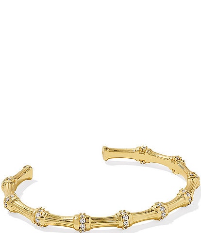 Kendra Scott Maura Bamboo Crystal Cuff Bracelet