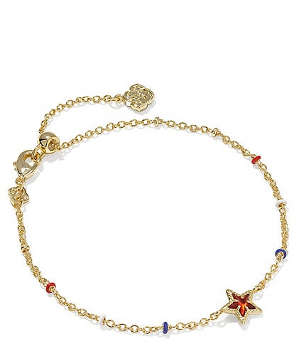 Kendra Scott Mini Cassidy Star Delicate Line Bracelet