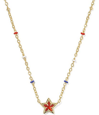 Kendra Scott Mini Cassidy Star Short Pendant Necklace