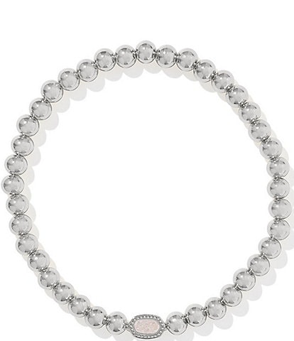 Kendra Scott Mini Elaina Beaded Drusy Stretch Bracelet