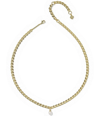 Kendra Scott Oakland Pearl Short Pendant Necklace