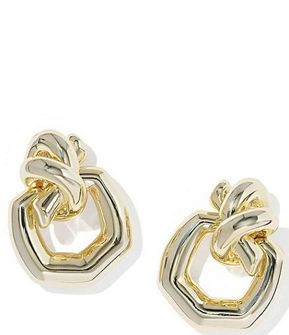 Kendra Scott Parker Knot Open Frame Drop Earrings