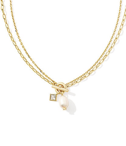 Kendra Scott Eve Pearl Multi Strance Necklace