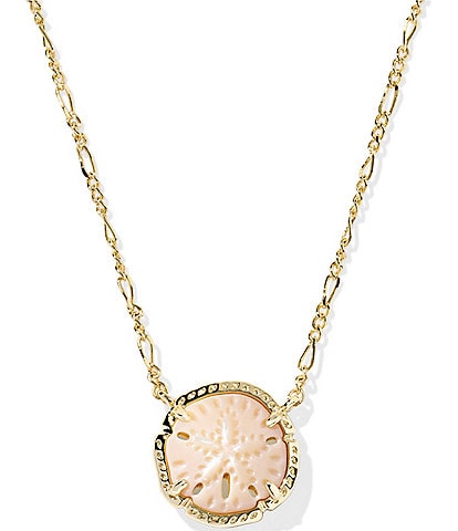 Kendra Scott Sand Dollar Short Pendant Necklace