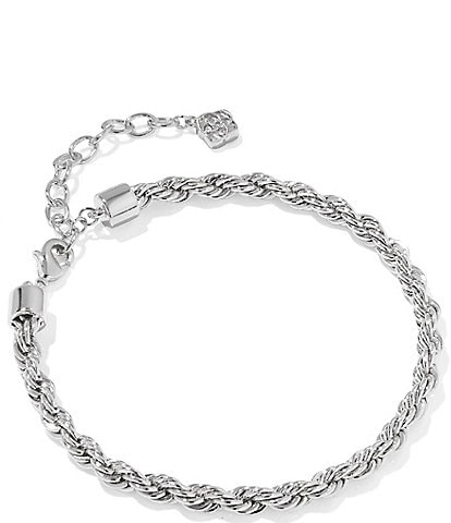 Kendra Scott Sasha Heart Delicate Chain Line Bracelet