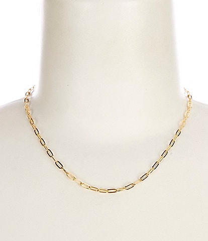 Kendra Scott Small Paperclip Chain Necklace