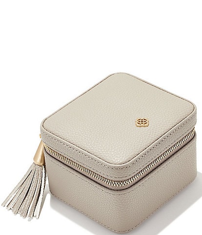 Kendra Scott Small Travel Jewelry Case in Taupe