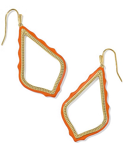 Kendra Scott Sophee Enamel Open Frame Drop Earrings