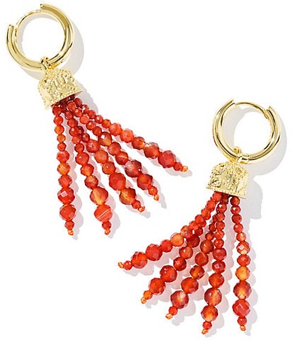 Kendra Scott Sylvia Huggie Hoop Tassel Earrings