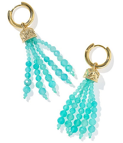 Kendra Scott Sylvia Huggie Hoop Tassel Earrings