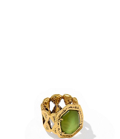 Kendra Scott Tiger Striped Daphne Cocktail Ring