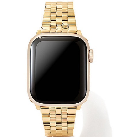 Kendra Scott Women's Alex 5 Link Gold Stainless Steel Bracelet Apple Watch Band