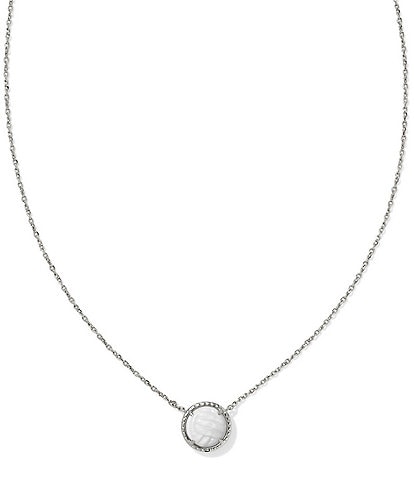 Kendra Scott Volleyball Novelty Short Pendant Necklace