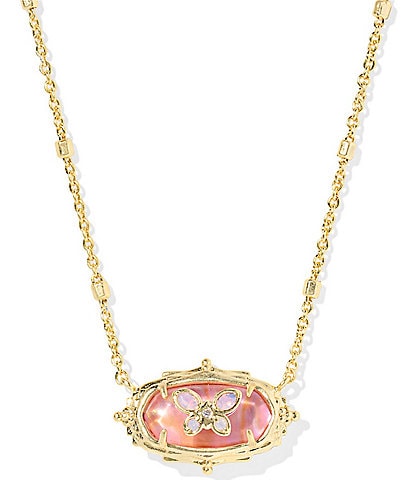 Kendra Scott x Dolly Parton Elisa Butterfly Short Statement Pendant Necklace