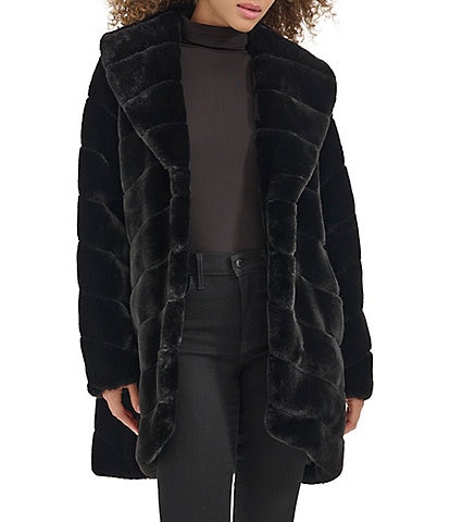 Dillards faux fur jacket best sale