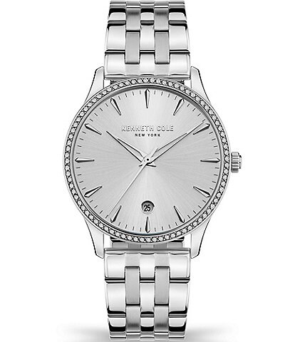 Kenneth Cole New York Women's Stainless Steel Bracelet Watch
