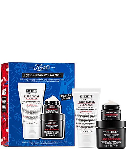 Kiehl's Since 1851 Age Defenders for Him 3-Piece Skincare Gift Set