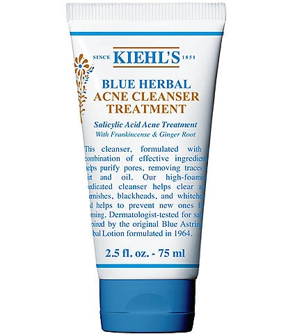 Kiehl's Since 1851 Blue Herbal Acne Cleanser Treatment