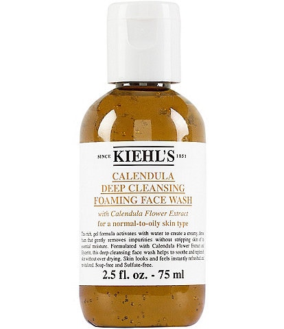 Kiehl's Since 1851 Calendula Deep Cleansing Foaming Face Wash, 2.5 oz.