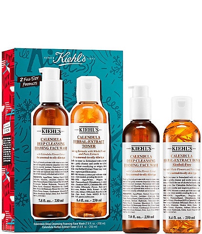 Kiehl's Since 1851 Cleanse and Soothe Calendula Duo Gift Set
