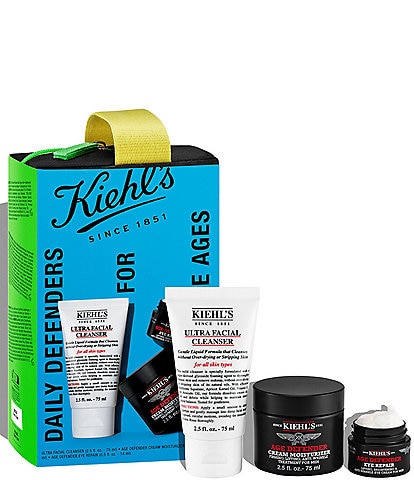 Kiehl's Since 1851 Daily Defenders for the Ages Men's Anti-Aging Gift Set