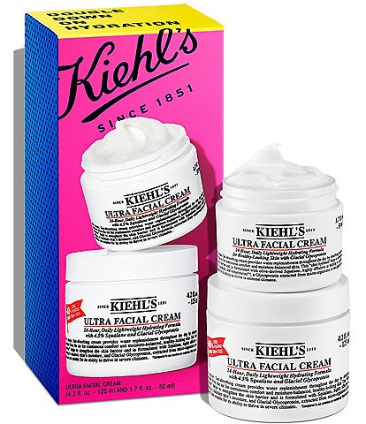 Kiehl's Since 1851 Double Down On Hydration Ultra Facial Cream Duo