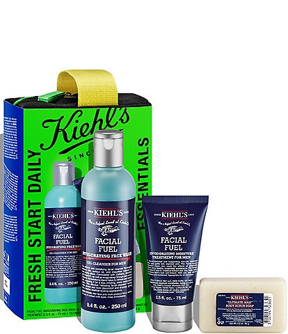 Kiehl's Since 1851 Fresh Start Men's Daily Essentials Gift Set