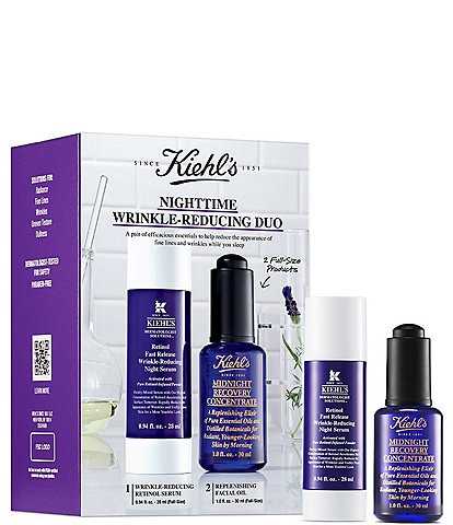Kiehl's Since 1851 Nighttime Wrinkle-Reducing Skincare Gift Set