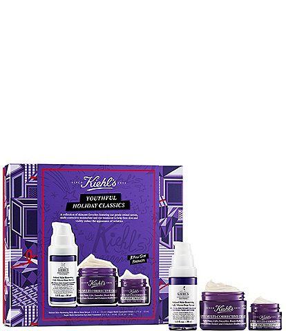 Kiehl's Since 1851 Youthful Holiday Classics Anti-Aging Essentials Skincare Gift Set