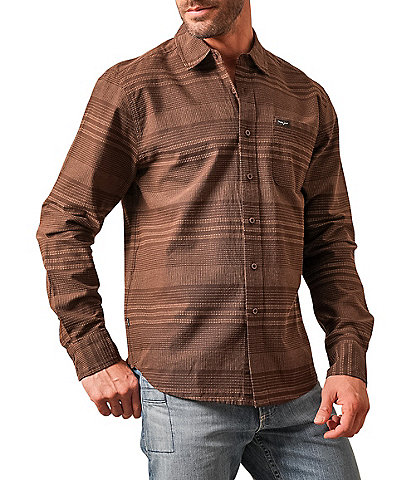 Kimes Ranch Dash Horizonal Striped Woven Shirt