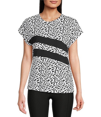 Kinesis Color Block Cap Sleeve Tee