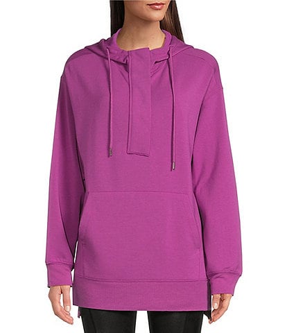 Kinesis Knit Long Sleeve Front Pocket Fleece Hoodie