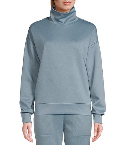 Kinesis Knit Long Sleeve Funnel Neck Pullover