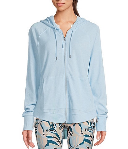 Kinesis Long Sleeve Zip Front Thumb Hole Hoodie