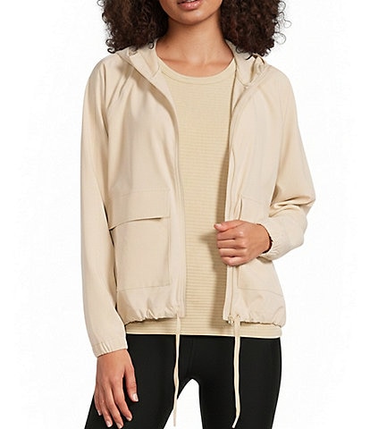 Kinesis Long Sleeve Zipper Front Patch Pocket Coordinating Jacket