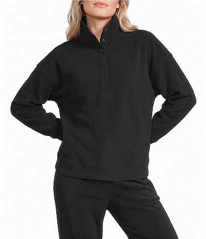 Kinesis Oversized Henley Long Sleeve Coordinating Pullover