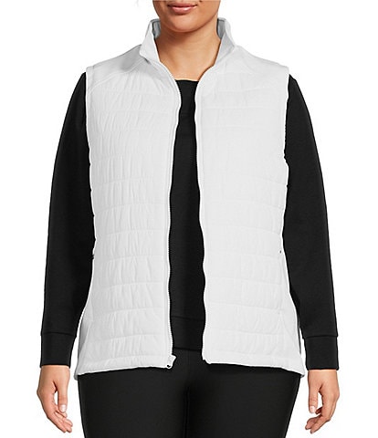 Kinesis Plus Size Full Zip Quilted Vest