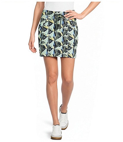 Kinesis Printed Cargo Drawstring Coordinating Skort