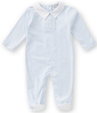 Kissy Kissy Baby Boys Long Sleeve Giraffe Laughs Footie
