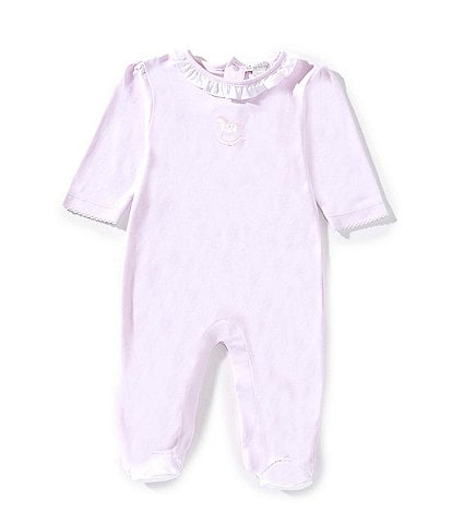 Kissy Kissy Baby Girls Long-Sleeve Riding Rocker Footed Coverall